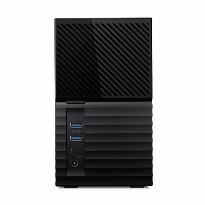 Western Digital - My Book Duo, 3.5", 20TB, USB 3.0 - WDBFBE0200JBK-EESN