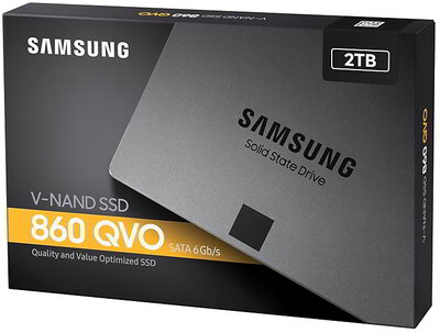 SAMSUNG 860 QVO 2TB - MZ-76Q2T0BW