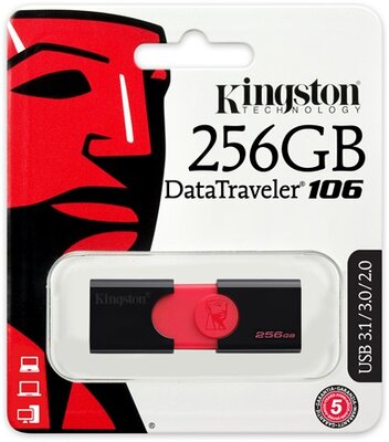 Kingston - DATATRAVELER 106 256GB - DT106/256GB