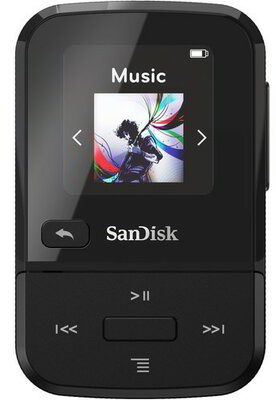 Sandisk - CLIP SPORT GO MP3 lejátszó 32GB - Fekete