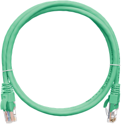 NIKOMAX - UTP Cat6 LSZH patch kábel 2m - NMC-PC4UE55B-020-C-GN