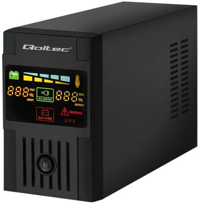 Qoltec UPS MONOLITH 2000VA | 1200W LCD USB