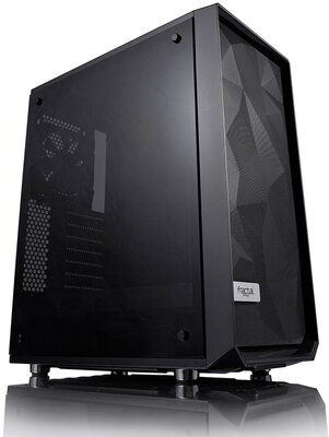 Fractal Design - Meshify C Dark TG - Fekete