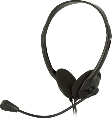 Sencor - SEP 252 Mikrofonos fejhallgató - Fekete