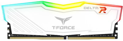 DDR4 Team Group Delta White RGB 3200MHz 16GB Kit - TF4D416G3200HC16CDC01 (KIT 2DB)