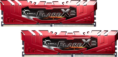DDR4 G.Skill Flare X (for AMD) 2400MHz 16GB - F4-2400C15D-16GFXR (KIT 2DB)