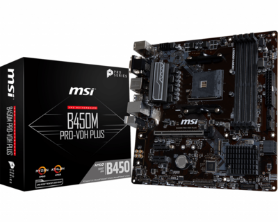 SAM4 MSI B450M Pro-VDH Plus