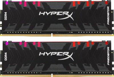 DDR4 KINGSTON HYPERX Predator RGB 3600MHz 16GB - HX436C17PB4AK2/16 (KIT 2DB)