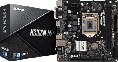 S1151 ASRock H310CM-HDV