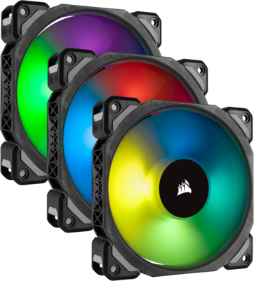 Corsair - ML120 Pro RGB LED - Three Pack - CO-9050076-WW