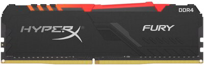 DDR4 KINGSTON HYPERX Fury RGB 2666MHz 8GB - HX426C16FB3A/8
