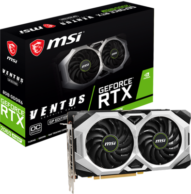 MSI RTX 2060 SUPER - VENTUS GP OC - GEFORCE RTX 2060 SUPER VENTUS GP OC