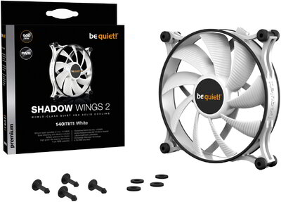 Be Quiet! - Shadow Wings 2 140 PWM White - BL091