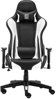 LC Power - LC-GC-600BW Gaming szék - Fekete/Fehér