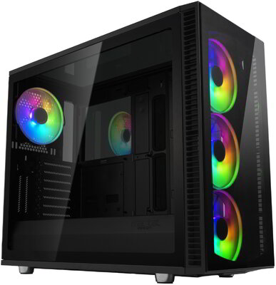 Fractal Design - Define S2 Vision RGB - Fekete