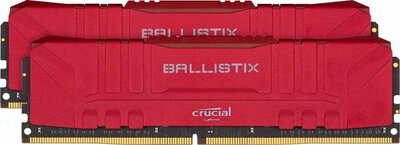 DDR4 Crucial Ballistix 3200MHz 16GB - BL2K8G32C16U4R (KIT 2DB)