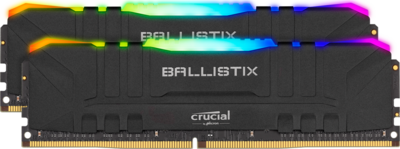 DDR4 CRUCIAL Ballistix RGB 3600MHz 16GB - BL2K8G36C16U4BL