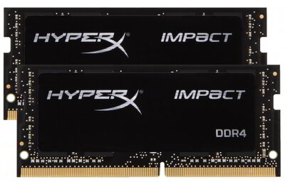 NOTEBOOK DDR4 KINGSTON HYPERX Impact 3200MHz 32GB - HX432S20IBK2/32 (KIT 2DB)