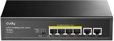 Cudy - FS1006P V2 6port switch