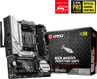 SAM4 MSI MAG B550M MORTAR WIFI