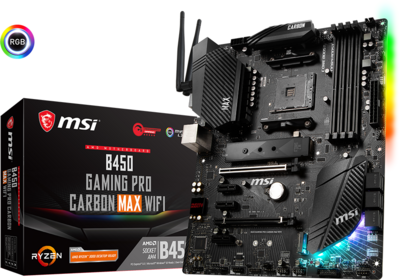 SAM4 MSI B450 GAMING PRO CARBON MAX WIFI
