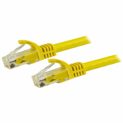 Startech - UTP Cat6 patch kábel 1,5m - Sárga - N6PATC150CMYL