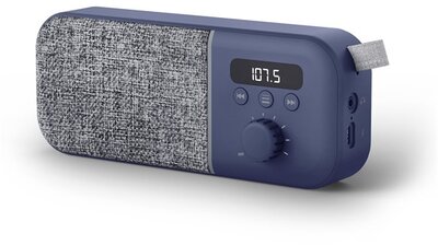 Energy Sistem - Fabric Box Radio Navy BT hangszóró - 44995
