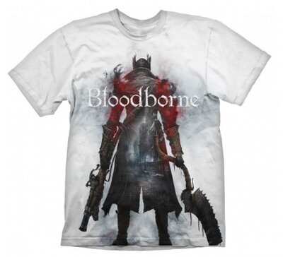 Bloodborne T-Shirt "Hunter Street White", L
