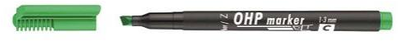 ICO OHP C 1-3mm vágott zöld permanent marker