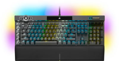 CORSAIR - K100 RGB(US) gamer billentyűzet - CORSAIR OPX - CH-912A01A-NA