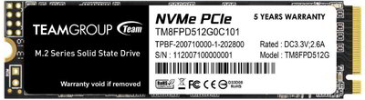 TEAMGROUP - MP33 Pro 512GB - TM8FPD512G0C101