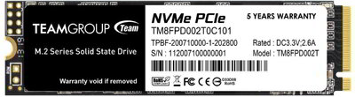 TEAMGROUP - MP33 Pro 2TB - TM8FPD002T0C101