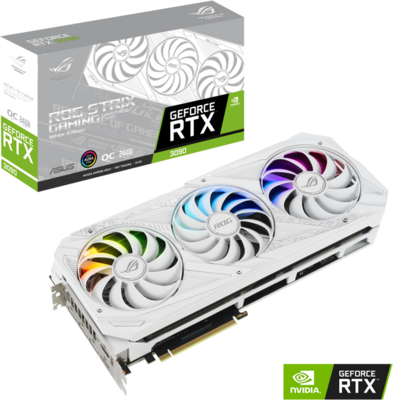 ASUS RTX3090 - ROG-STRIX-RTX3090-O24G-WHITE