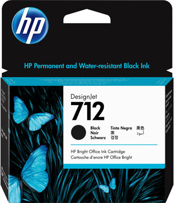 HP 3ED71A Patron Black 80ml No.712 (Eredeti)