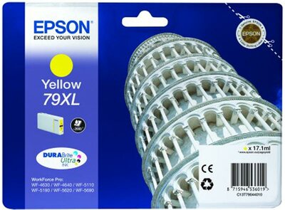 T7904XL (C13T79044010) YELLOW EREDETI EPSON TINTAPATRON