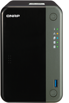 Qnap TS-253D-4G 2BAY 2.0GHZ QC 4GB DDR4 2X2.5GBE 3XUSB3.0 2XUSB2.0
