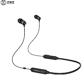 Samsung - ITFIT A08B Vezeték nélküli fülhallgató rugalmas nyakpánttal - Fekete - GP-OAU019SABBW