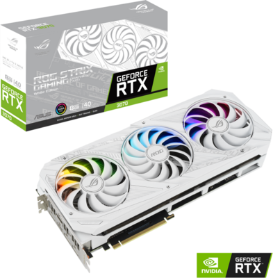 Asus RTX3070 - ROG-STRIX-RTX3070-8G-WHITE