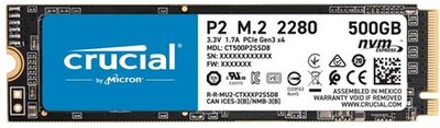 Crucial - P2 500GB - CT500P2SSD8