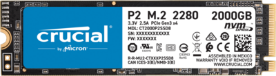 Crucial - P2 2TB - CT2000P2SSD8