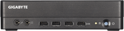 GIGABYTE - PC BRIX PRO, AMD Ryzen V1605B 3.6GHz, 4xHDMI, 2xLAN, WIFI, Bluetooth, 2xUSB 3.1, 4xUSB 2.0 - GB-BSRE-1605