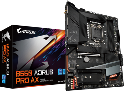 Gigabyte B560 AORUS PRO AX