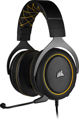 Corsair HS60 Pro Surround 7.1 Gaming Headset Black/Yellow