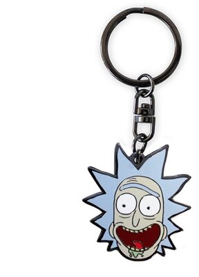 Rick and Morty "Rick" fém kulcstartó