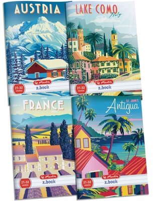 Herlitz Travel A5 21-32 vonalas füzet