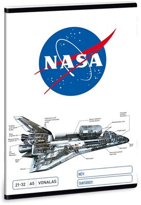 Ars Una Nasa-1 5063 A5 21-32 vonalas füzet