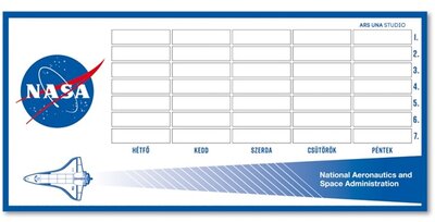 Ars Una Nasa 1 lapos órarend