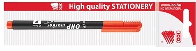ICO OHP M 1-1,5mm BL piros permanent marker