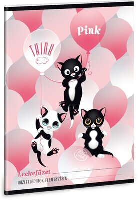 Ars Una Think-Pink A5 leckefüzet