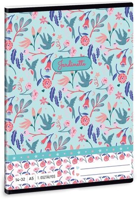 Ars Una Jardinette A5 14-32 1.osztályos füzet